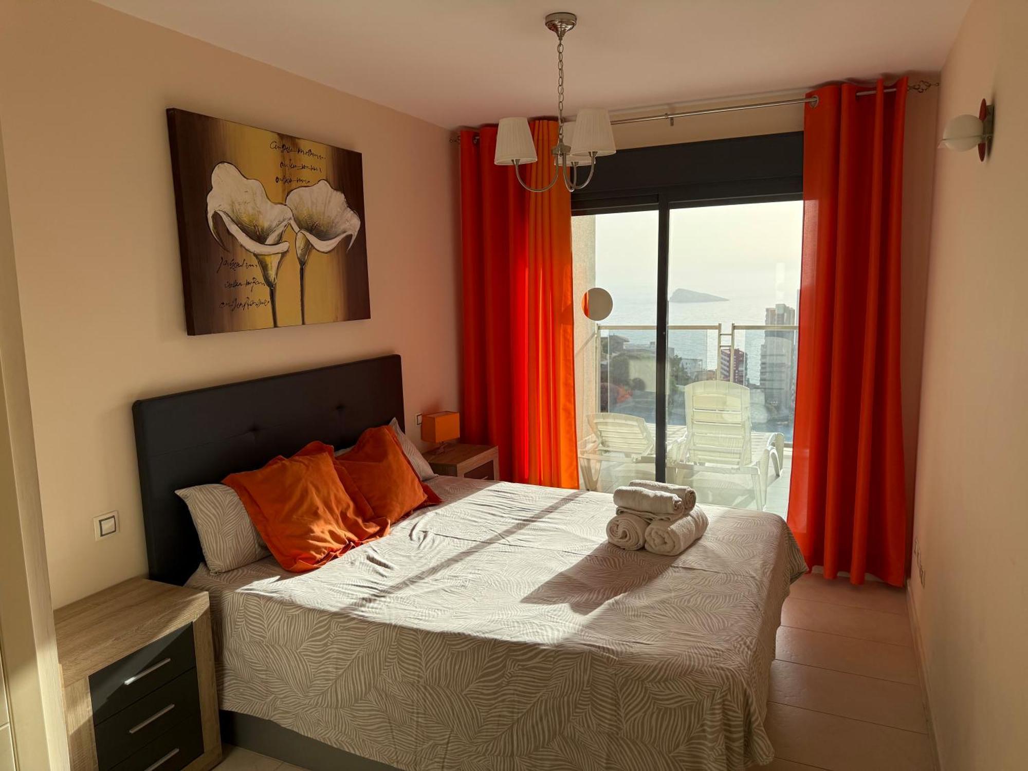 Beautiful Apartment Near Beach With Panoramic Sea-View Benidorm Luaran gambar