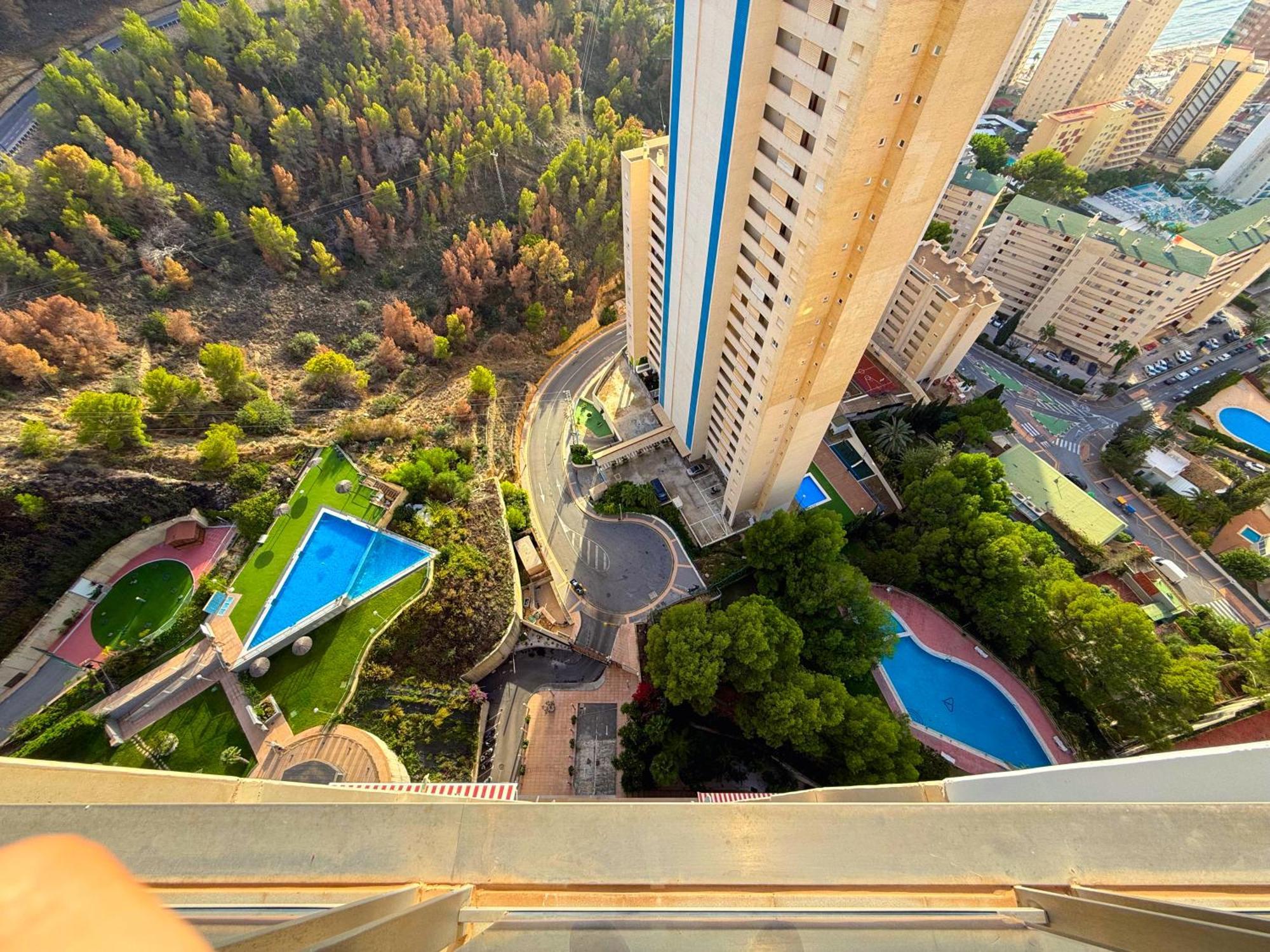 Beautiful Apartment Near Beach With Panoramic Sea-View Benidorm Luaran gambar